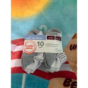 Boys, no-show cushion, small socks